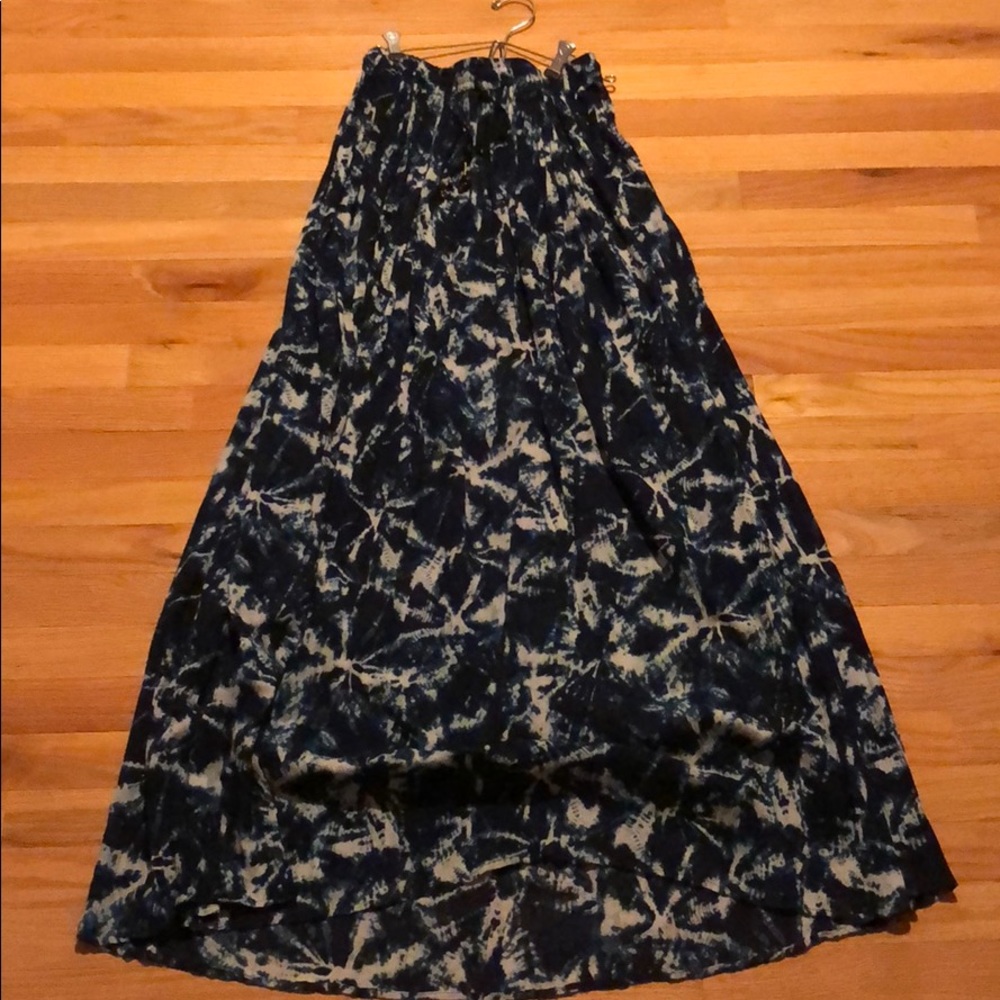 Maxi skirt - tie dye boho